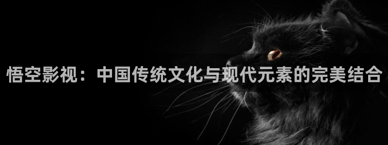 窝窝影院免费高清电视剧：悟空影视：中国传统文化与现代元素的完美结合
